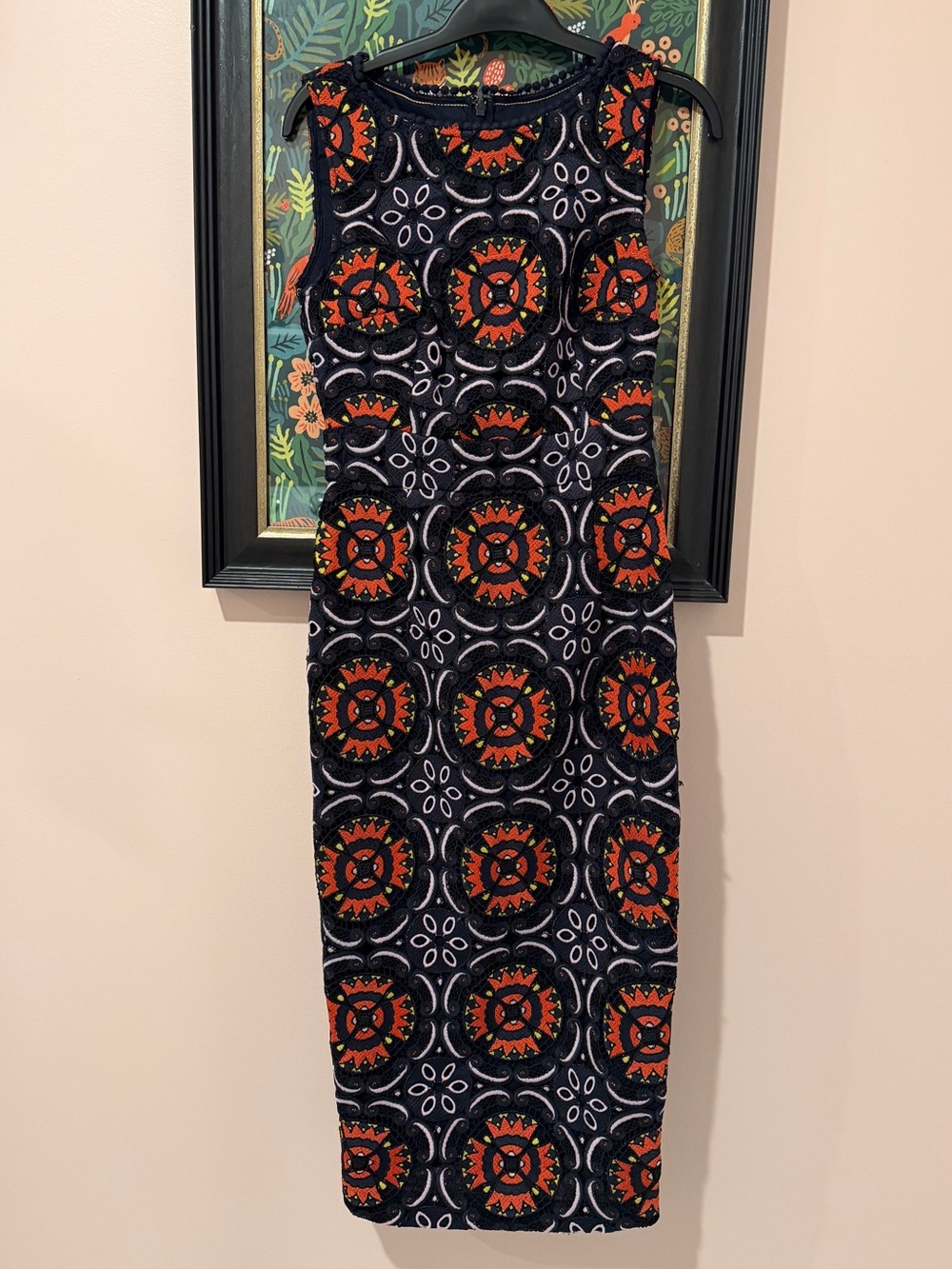 Boden Icons Greta shift dress navy US 2